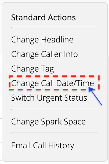 How to change the time or date of a Call in CallPlease – CallPlease ...
