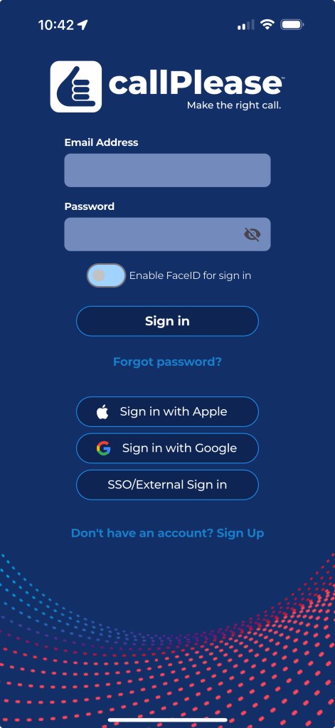 CallPlease 3.0 Login